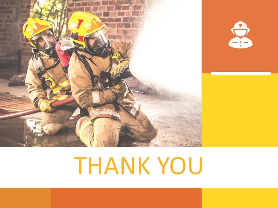 Firefighters and Fire Engine Free Google Slides themes