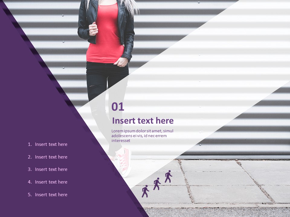 Google Slides online Free - Relaxed Walking
