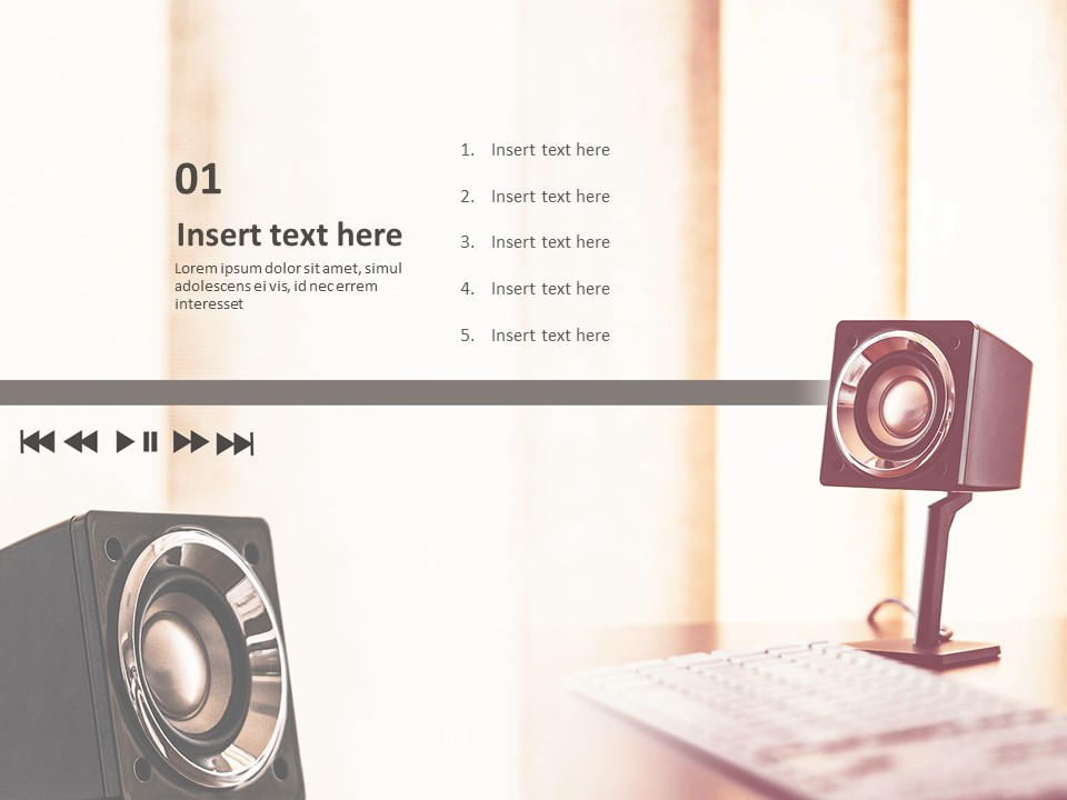 Speakers for Interior Google Slides Images Free Download