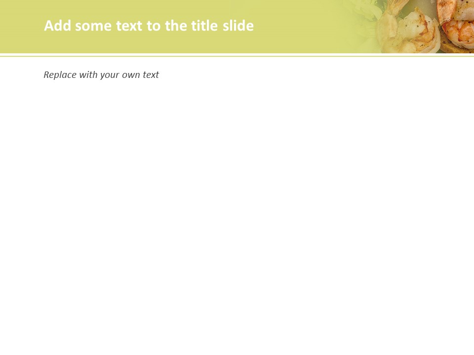 Free Business Google Slides Templates Shrimp Cuisine