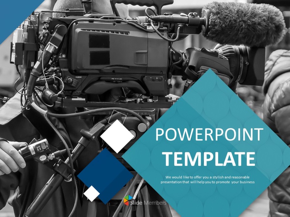 Sfondi gratuiti di Google Slides - Riprese cinematografiche_01