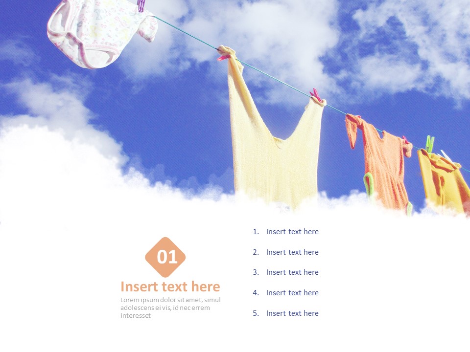 Google Slides Images Free Download - Infant Clothing Laundry_03