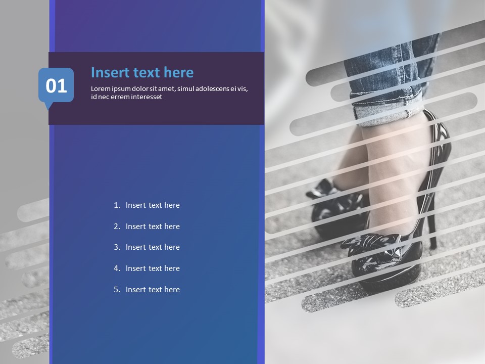 Descarga gratuita de la plantilla de diapositivas de Google - Zapatos de  mujer