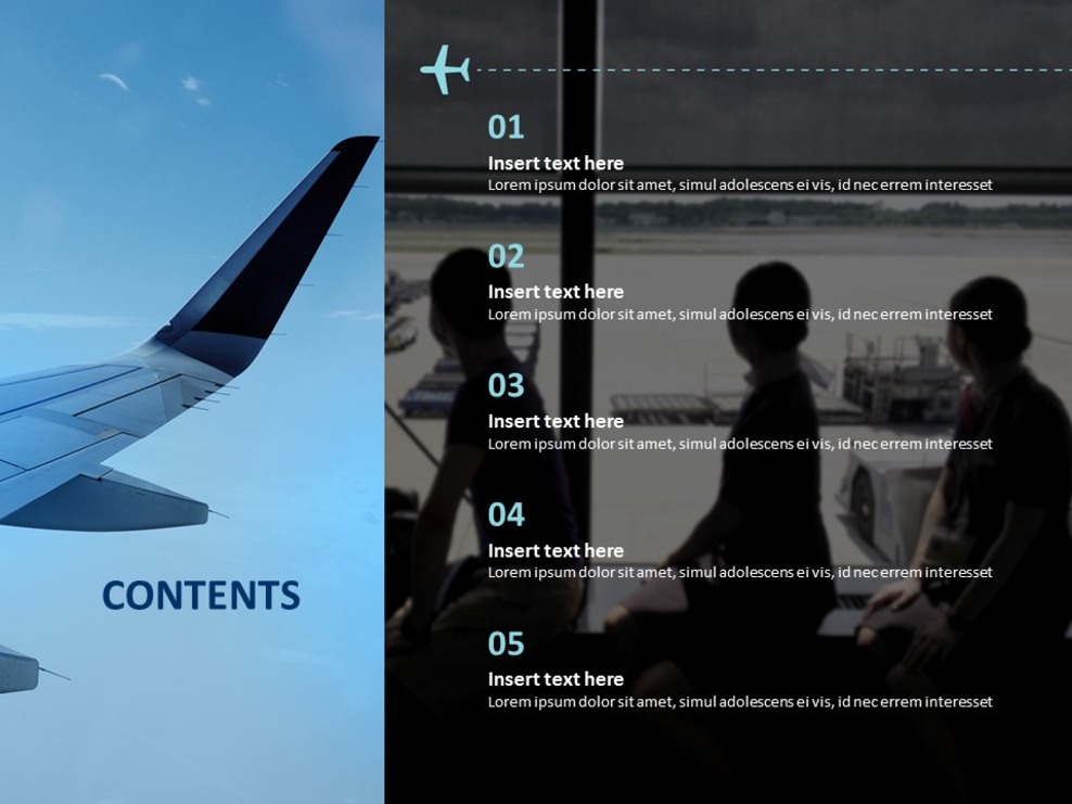 flight-attendant-free-presentation-template
