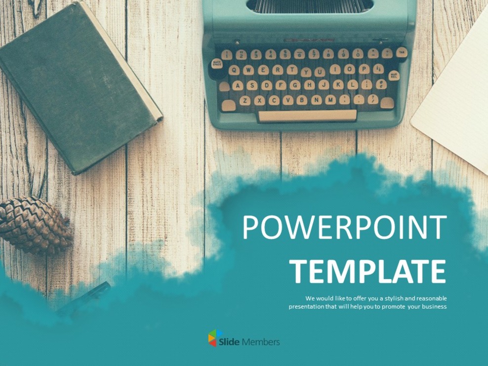 Typewriter Google Slides Images Free Download
