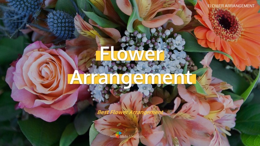 Flower Arrangement Easy Google Slides_01