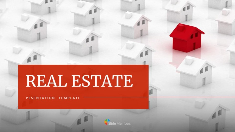 房地产 简易谷歌幻灯片模板_01
