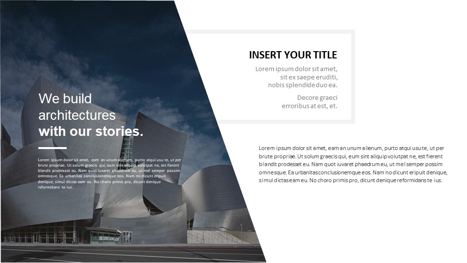 Architecture & Interior Google Presentation Slides