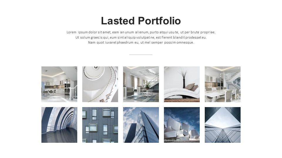 Architecture & Interior Google Presentation Slides