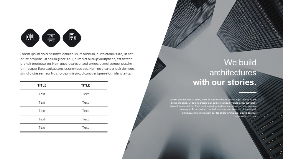 Architecture & Interior Google Presentation Slides