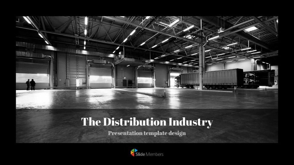 La industria de la distribución Plantillas PPT de Google_01