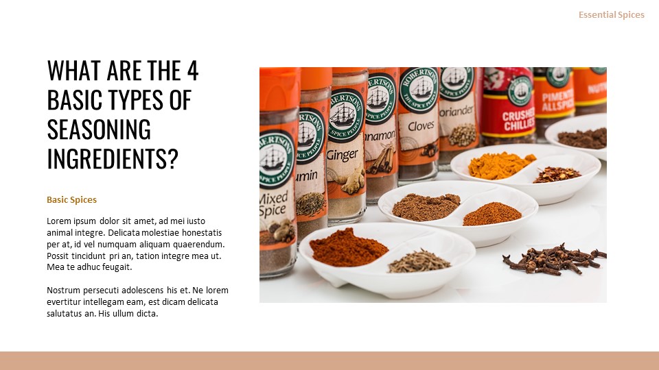 What’s the Difference Between an Herb and a Spice? Google Slides