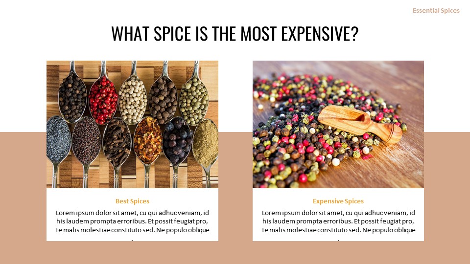 What’s the Difference Between an Herb and a Spice? Google Slides