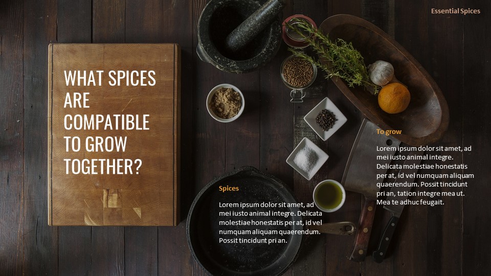 What’s the Difference Between an Herb and a Spice? Google Slides