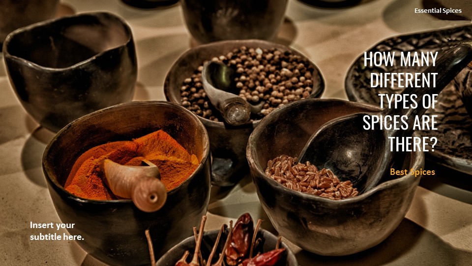 What’s the Difference Between an Herb and a Spice? Google Slides