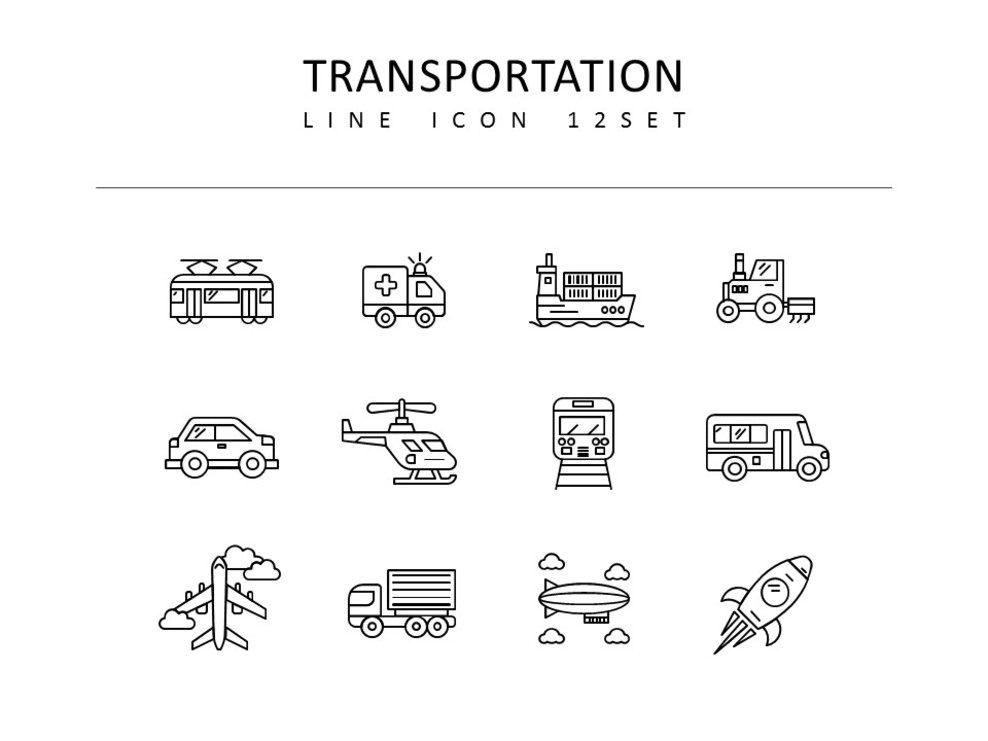 运输 图标集_01