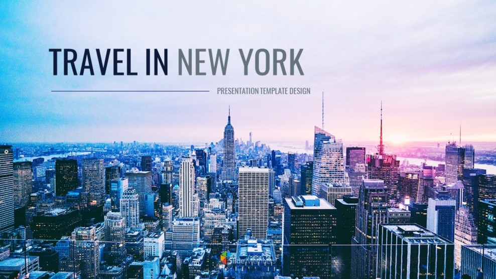 Viaggio a New York Google slides temi e modelli_01