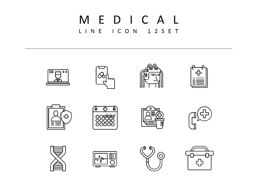 Médico Iconos_01