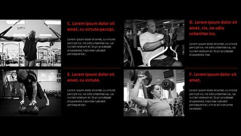 Physical Fitness Simple Google Slides Templates