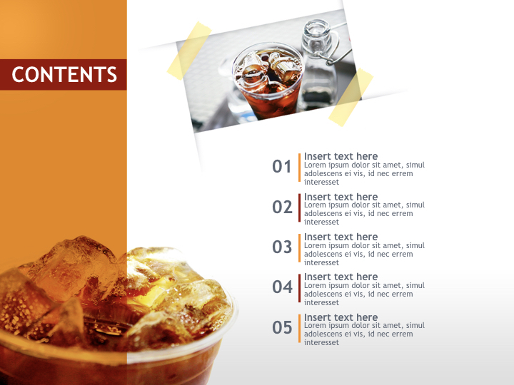 ice coffee with ices - Keynote Images Free Download_02