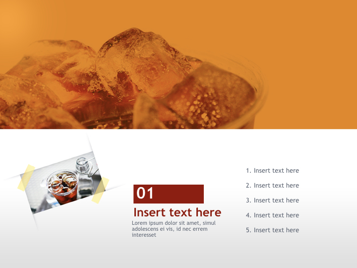 ice coffee with ices - Keynote Images Free Download_03