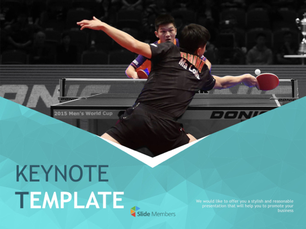 Free Images for Keynote - table tennis game_01