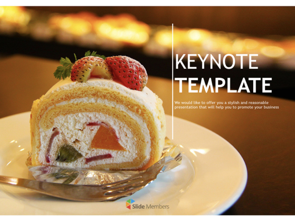 Keynote Free - fruit roll cake_01