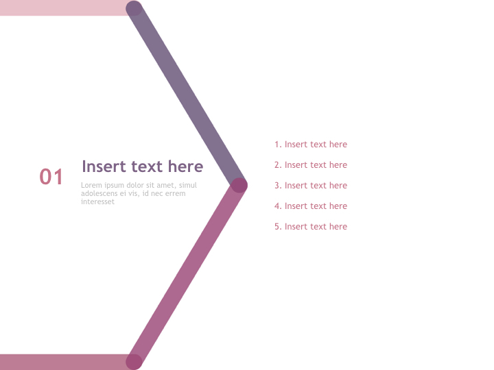 Keynote Template Free - hexagon made of pink and purple lines_03