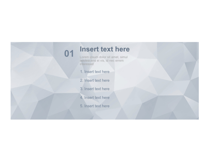 Sfondo Con Motivo Triangled Su Tonalità Di Grigio - Progettazione del modello Keynote gratuito_03