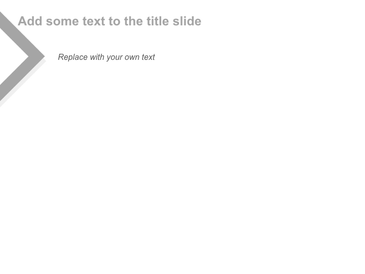 Orange Lines With White, Triangle Background Keynote Free