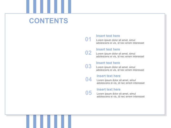 blue lines and square outline with titles on it free images for keynote blue lines and square outline with