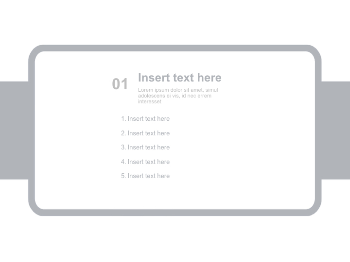 Keynote Template Free - Gray and Purple Title Outlines_03