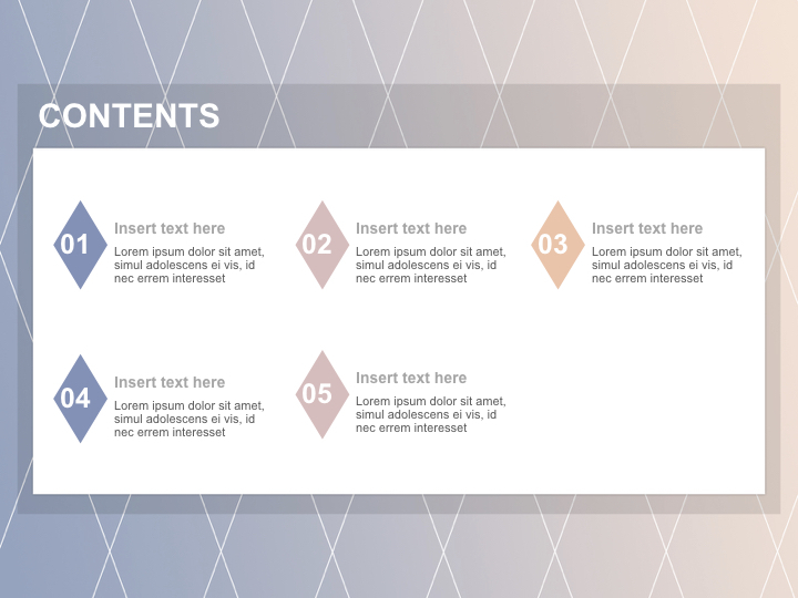 Keynote Templates Free Download - Blue and Pink Gradated Pattern_02