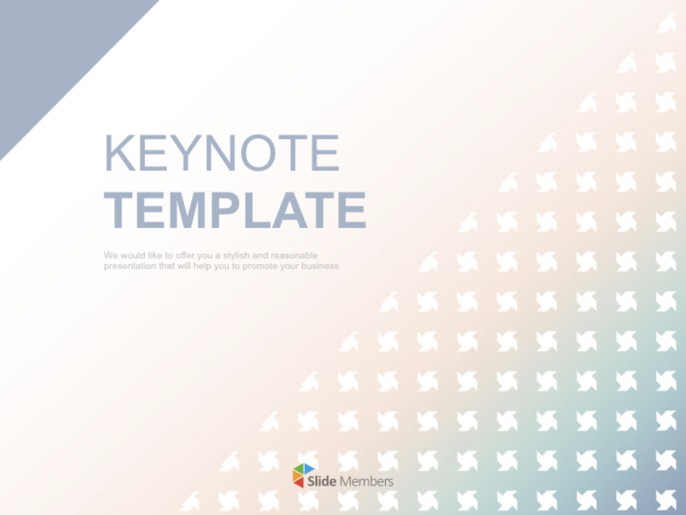 White Pinwheel Pattern With Pastel Background Free Keynote Backgrounds