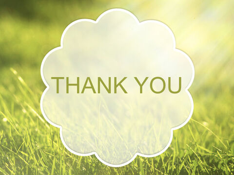 Free Presentation Template Grass Background With Flower Patterned Border