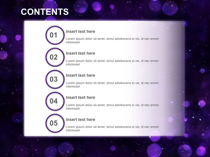 Keynote Download Free - Purple Circle With Black Background_02