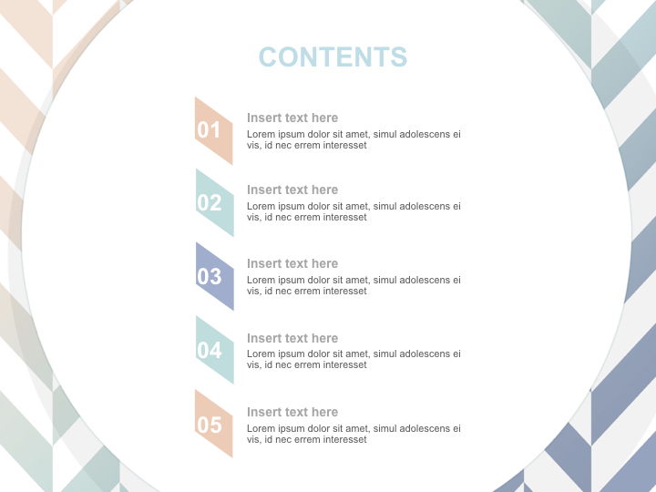 Keynote Template Free Download - Indi-pink and Blue Gradated Arrows_02