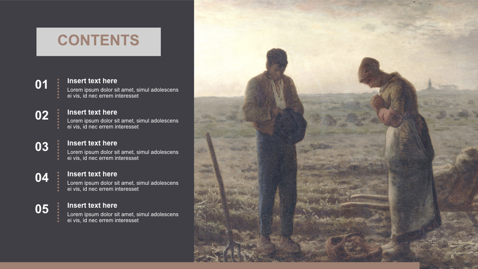 Jean Francois Millet The Angelus Keynote Images Free Download