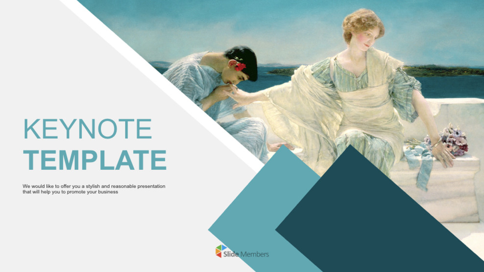 Lawrence Alma-Tadema & lt; Non chiedermi più> - Keynote Download gratuito_01