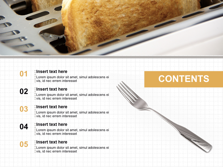 Keynote Template Free - Toasts for Grabbing a Bite_02