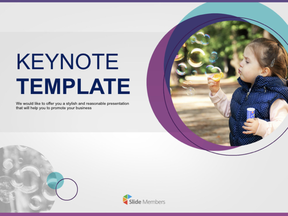 Keynote Template Free Download - Bubble Play_01