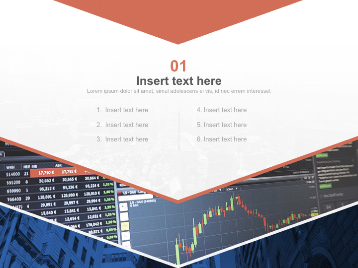 A Stock Chart Free Keynote Template Download