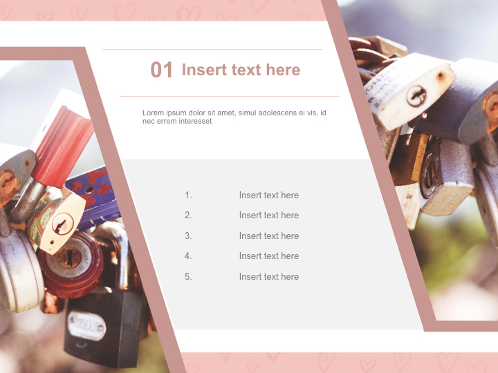 Sfondi keynote gratuiti - Chiave con amore_03