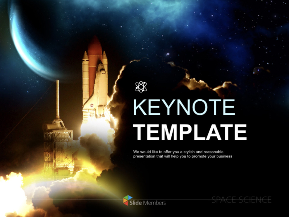 Keynote Download Free - Cosmic Science_01