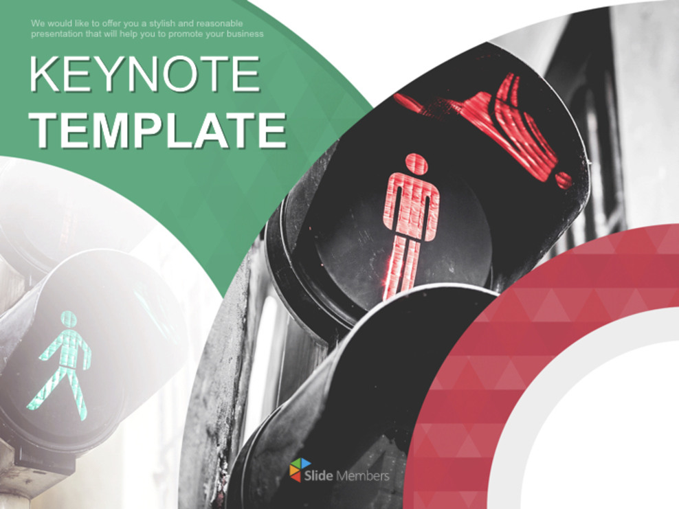 Keynote online Free - Traffic Lights_01