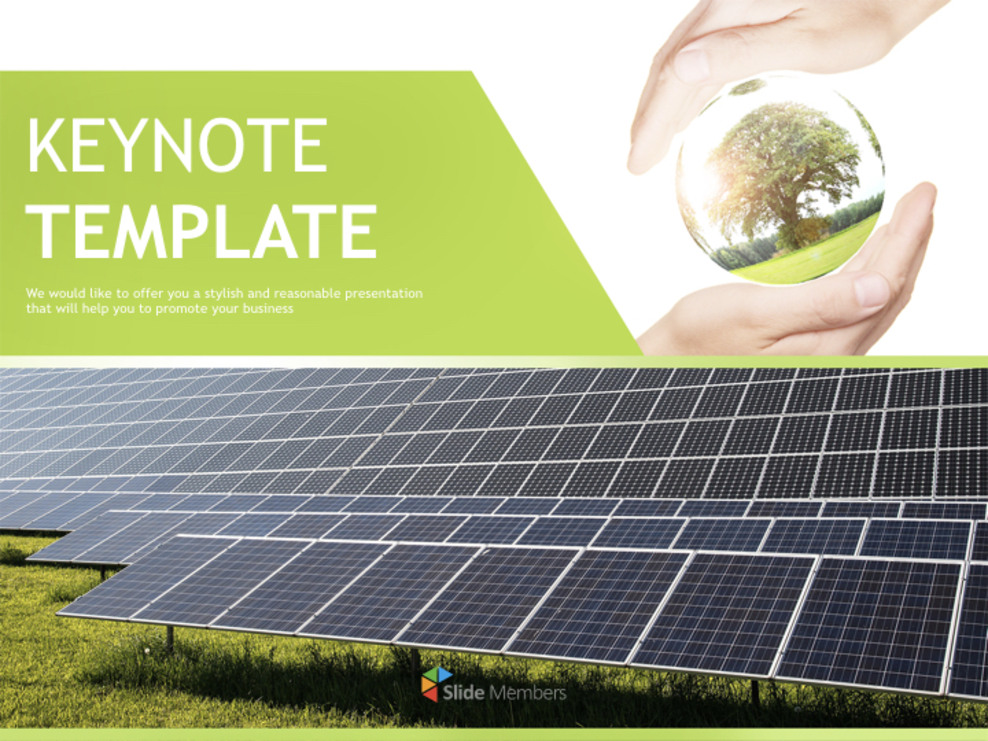 Keynote Template Free Download - Environment-friendly Resource_01