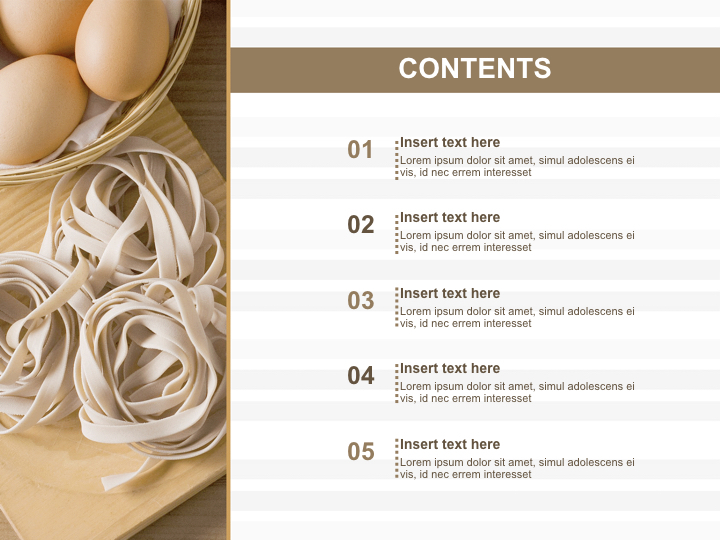 Making Uncooked Noodles - Free Presentation Templates_02