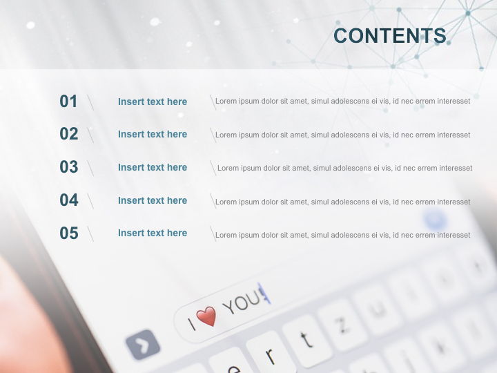 Love Message - Free Keynote Backgrounds_02