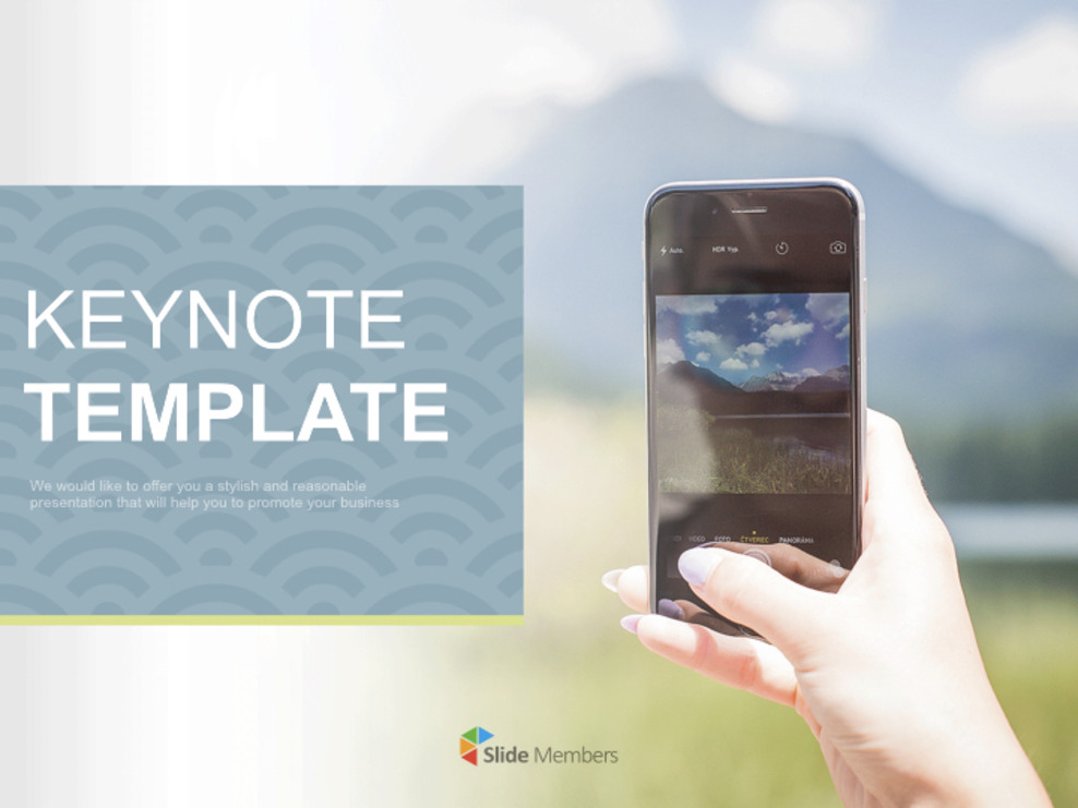 Keynote Download Free - Photographing With Smartphone_01