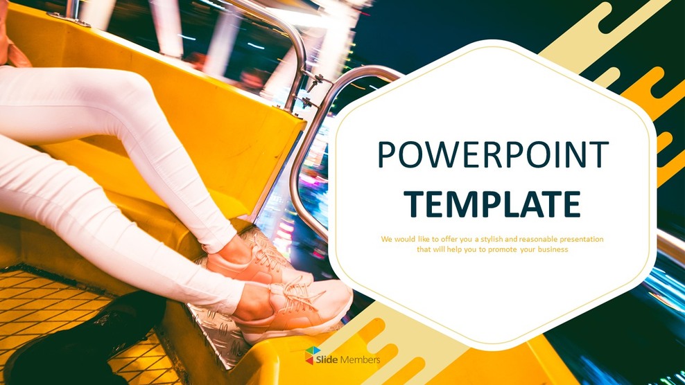 Ferris Wheel PowerPoint online Free